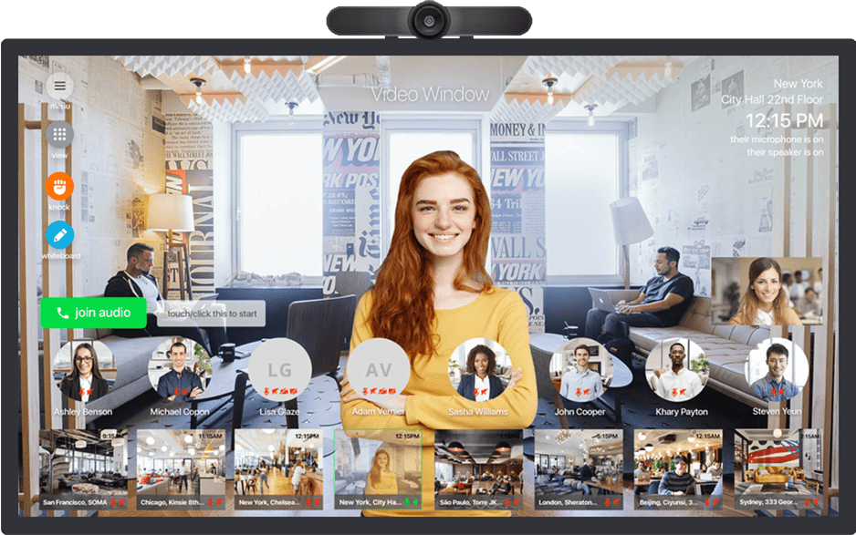Video Window – the worlds first always-on video conferencing portal